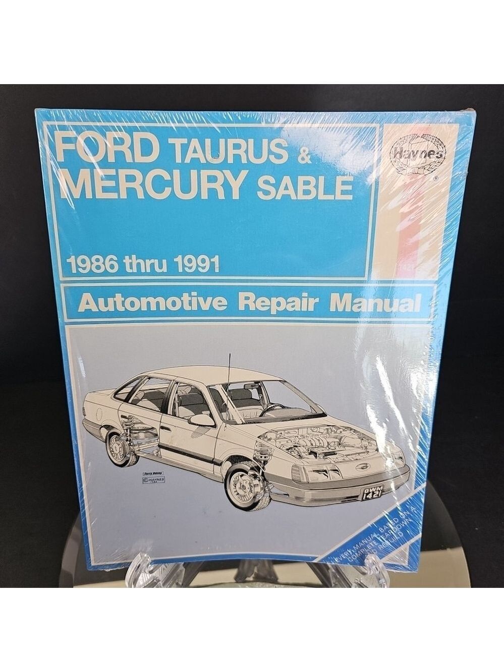 Haynes Repair Manual 1986-1991 Ford Taurus & Mercury Sable Auto Handbook SEALED